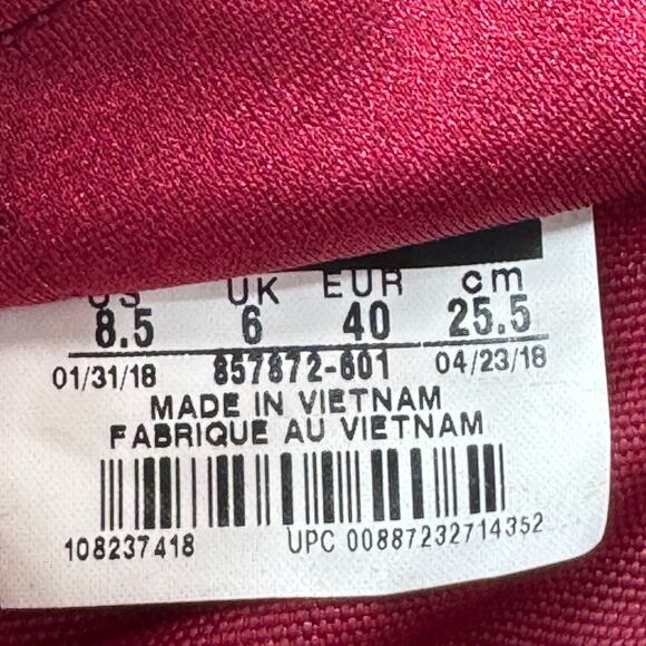 Nike SF Air Force 1 High 8.5 Special Field Red Crush 2018 Suede Nylon 857872-601 - Picture 6 of 15